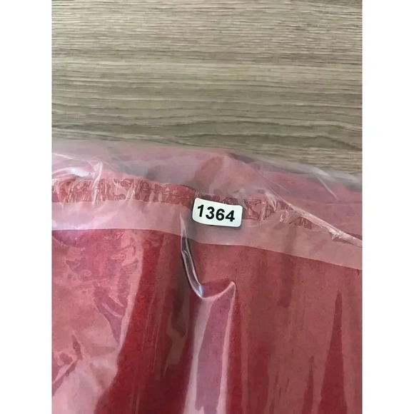 Eileen Fisher Wool Snap Cape Cardigan Jacket Red Orange Lagenlook Leather - Picture 12 of 12